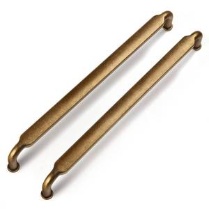 lot 4359 image: Goo-Ki 2 Pack 7-12 Inch ��192mm�� Hole Center Cabinet Pulls Antique Brass Zinc Alloy Kitchen Drawer Pulls Drawer Handles 7.9 Inch Length 2202-GT-192
