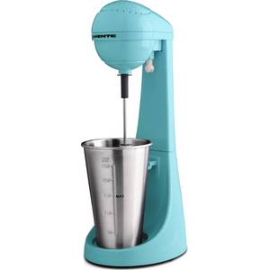 lot 4361 image: OVENTE Classic Milkshake Maker Machine with 2 Speed Setting, Safety Lock & 15.2 Ounce Stainless Steel Mixing Cup & Rod, Electric Drink Mixer Ideal for Malted Milk, Protein Shakes & More, Blue MS2070BL
