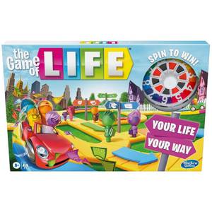 lot 4364 image: The Game of Life Board Game, Family Games for Kids Ages 8 and Up, Pegs Come in 6 Colors, Family Board Games for 2 to 4 Players