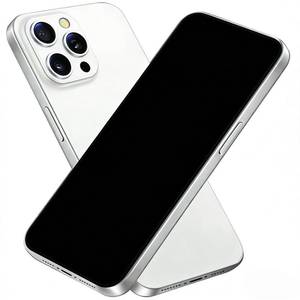 lot 4392 image: Faawxlo Fake Phone Dummy Prop Phone, Black Screen Decoy PhonePear PhoneNon-Working Phone16 Pro for Kid Play, Display PhoneLook Like Real Phonepro max16 ((16ProMax,White Titanium,Black Screen)