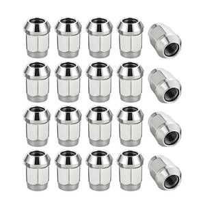 lot 10025 image: Zpana 20PCS M12 x 1.5 Car Bulge Acorn Lug Nuts, Steel Close End Vehicle Wheel Bulge Acorn Lug Nut, Automotive Tire Replacement Accessories, Compatible with Lacrosse (Silver)
