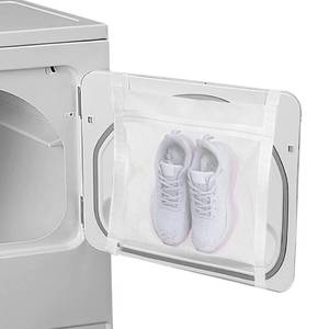 lot 12201 image: EMVANV Shoe Drying Bag,Laundry Bags Reusable Shoe Dryer Mesh Bags Sneaker Wash and Dry Net Bag Net Laundry Bags with Zipper and Strap for Washing Machine, Shoes, Clothing(Size40 x 40cm)