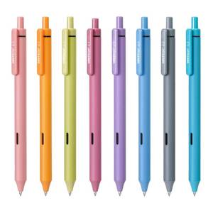 lot 12207 image: WRITECH Fine Point Gel Pens 8ct 0.5mm Multi Colored Ink Colors Retractable Pen for Smooth Writing Note Taking Journaling Assorted Coloring No Bleed & Smear & Smudge (Vintage Set)
