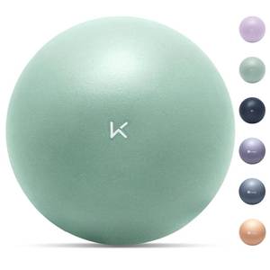 lot 12233 image: KEEP Pilates Ball Small- Balance Yoga Balls for Working Out, Fitness Ball for Core Strength and Physical Therapy, 25cm,Pale Green