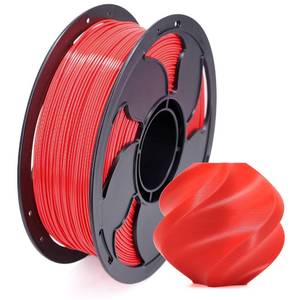lot 12243 image: 600mms Red PLA Filament 1.75mm High-Intensity PLA Basic Filament, 1kg (2.2lbs) Spool 3D Printing PLA Filament Fit Most FDM Printer AMS