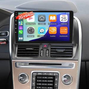 lot 13208 image: EKAT 2G64G Radio for Volvo XC60 2008-2013, Android Car Stereo with 9 inch Touch Screen, Wireless CarplayAndroid Auto1080PBluetoothWiFi AHD Backup Camera