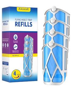 lot 14309 image: 4 Pack Refill Cartridges, 2025 Upgraded High-Stick Refills, Compatible with Indoor Light M364 & Max, Easy to Replace