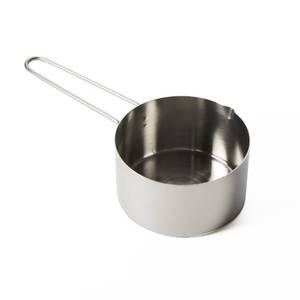 lot 14364 image: American Metalcraft MCW125 Stainless Steel Measuring Cup, Wire Handle, 1 14-Inch Cup