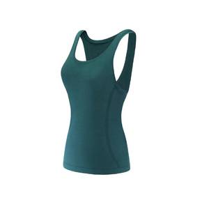 lot 14375 image: Womens Moisture-Wicking, Breathable, Slim-Fit & Lightweight Racerback Workout Tank Tops - Sleeveless, Quick-Dry Gym Yoga Shirts with Scoop Neck, Seamless Activewear for Training Dark-Green Small