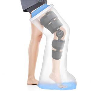 lot 14382 image: Waterproof Extra Wide Full Leg Cast Cover for Shower with Non-Slip Bottom, Extra Large Watertight Leg Cast Protector for Thigh Foot Ankle Surgery Wounds, Knee ImmobilizerBrace, Walking Boots,Reusable