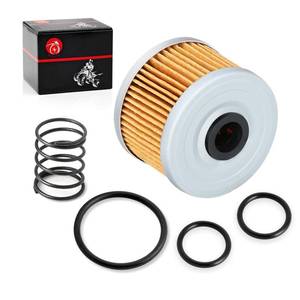 lot 14401 image: Oil Filter & Spring For Honda FourTrax 300 TRX300FW TRX300EX TRX400EX Rancher 350 Foreman 400 450 500 520 Racher 420 Pioneer 500 520