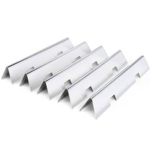 lot 15344 image: Uniflasy 15.3 Flavorizer Bars for Weber Spirit 300 and GS4 II Spirit 300 Series, Spirit E310 S310 E320 S320 E330 S330 Gas Grills with Front Mounted Control Panels, Stainless Steel Heat Plate, 7636