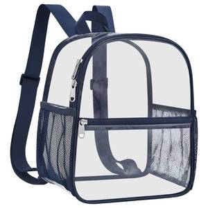 lot 16040 image: Oraben Clear Backpack Stadium Approved 12X11x6, Waterproof Clear Bag Stadium Backpack for Concert Work Sport Event