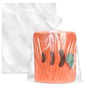 lot 16044 image: WFPLUS 100 Pack 18 x 24 inch 1 Mil Clear Plastic Flat Poly Bags Clothing Merchandise Bags for Food Bread Dough Clothes Packaging Storage Gift Bag Shipping T-Shirts Pants
