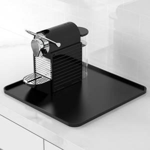 lot 16111 image: Garolue Silicone Coffee Mat,16�16 Waterproof Heat Resistant Bar Mat for Espresso Machine Station Accessories,Non Slip Dish Drying Mat for Kitchen Counter,Home Decor Essentials,Black