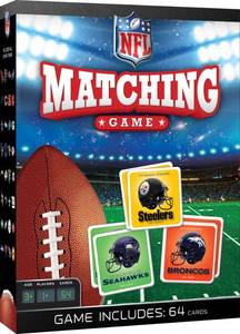 lot 18400 image: MasterPieces Sports Games - NFL Matching Game - Game for Kids and Family - Laugh and Learn