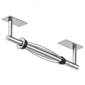 lot 18402 image: BATHDANCE Paper Towel Holder Under Cabinet, Single Hand Operable Easy Tear Wall Mount with Damping Effect, Self-Adhesive or Drilled for Kitchen Bathroom (Sliver)
