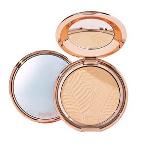 lot 18463 image: tarte Amazonian clay blurring powder foundation �� Buildable Light-to-Medium Coverage, Natural Matte Longwear Finish, Blurs look of Pores, Vegan & Cruelty-Free, full size, 12N fair neutral