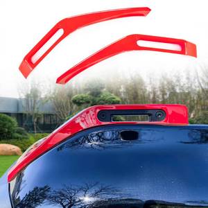 lot 19399 image: BESTAOO Trail Sight Cover Decoration Trim Cover Exterior Accessories for Ford Bronco Accessories 2021 2022 2023 2024 2025 2-Door & 4-Door, 2PCS (Red)