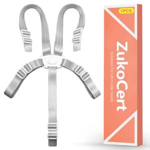 lot 20187 image: ZukoCert 5-Point Adjustable Harness �� Universal Fit Anti-Slip Padded Straps for High Chairs, Strollers & Car Seats