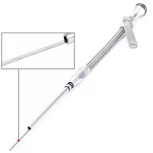 lot 20224 image: Engine Oil Flexible dipsticks Passenger Side for 1980-Up Chevy Small Block SBC 283 305 327 350 383 400 Gen 1