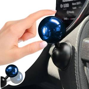 lot 20227 image: Electroplating Car Joystick Push Start Button Cover, Metal Push to Start Accessories, Car Starter Engine Start Stop Button Cover, Cool Car Accessories Interior Decor Push to Start Button Rocker,��Blue��
