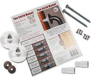lot 4393 image: Fiberglass Shower Mounting Plate Hardware Kit