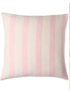 lot 13220 image: Target Decorative Pillow 100% Polyester 14 x 14 In. GreenBeige  PinkBeige