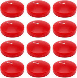 lot 13222 image: 3-Inch Floating Candles Set of 12