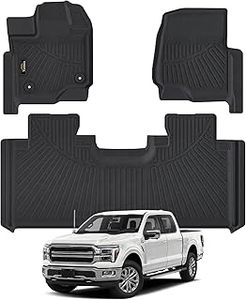 lot 19411 image: Floor Mats for Ford F150 Anti Slip Black