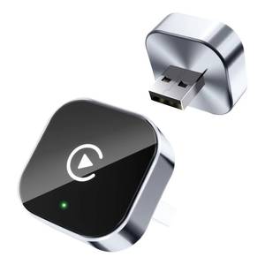 lot 4498 image: 2026 Upgraded Wireless CarPlay Adapter - Fast Auto-Connect, Stable Connection, Mini Size Plug and Play Adapter for iPhone and Android Auto Compatible Cars