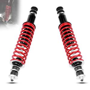 lot 9098 image: 70928-G01 Golf Cart FrontRear Shock Absorber Kit with Heavy Duty Coil Springs Compatible with 1994-up EZGO MedalistTXT Gas and Electric Golf Carts Replaces# 76418-G01,70324-G01,76419-G01RED