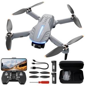 lot 4432 image: FERIETELF GPS Drone with 4K Camera for Adults - B16 Under 250g, Brushless Motor, Lightweight and Foldable RC Quadcopter for Beginners Toys Birthday Present, 50 Mins Long Flight