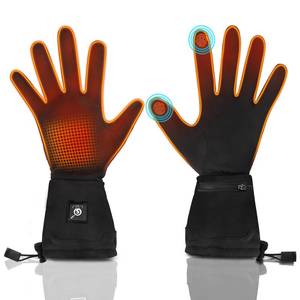 lot 10056 image: Heated Glove Liners for Women Men - Rechargeable Electric Heated Thin Gloves, Touchscreen Hand Warmer for Winter Sports Riding Skiing Cycling Hunting (ML)