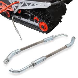 lot 10146 image: Ice Scratchers Kit Fit for All Reverse and Non-Reverse Gear Equipped Snowmobiles for One-Bolt Mounting