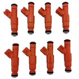 lot 10148 image: REVOTUNE 5pc Fuel Injectors for Lincoln Town Car, Ford Crown Victoria, Mercury Grand Marquis 2003-2004 V8 4.6L -OE 0280155917