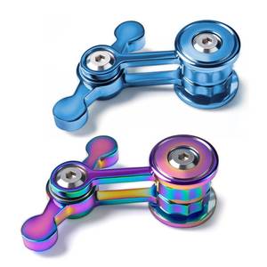 lot 10038 image: Fidget Spinner for Adults,Easter Basket Stuffer Gift for Teen Boy Men Metal Silent Cool Gadgets Quiet Figette Office Desk Toy Anxiety Stress Calm Down Sensory Autism ADHD Valentines Day (ColorBlue)