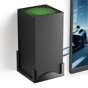 lot 10157 image: Wall Mount for Xbox Series X � Heavy-Duty Metal Console Holder with Ventilated Base and Silicone Pads � Space-Saving Xbox X Wall Bracket for Better Cooling and Easy Installation