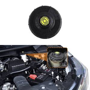 lot 12006 image: HQRNYP Brake Master Cylinder Tank Reservoir Cap, Brake Fluid Caps, Car Brake Master Cylinder Caps Compatible with Honda Accord Hybrid, Replace OEM# 46662-SLE-J01 46662-SDC-A02 46662-S8A-003