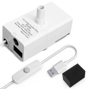 lot 12260 image: D443 Pet Water Fountain Replacement Pump, Compatible with 50oz and 95oz CatDog Fountains, Ultra Quiet, USB-Powered, Long-Lasting, Easy to Clean (With Black Filter Cotton) (Turns on)