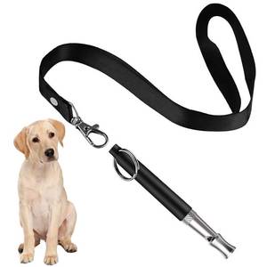 lot 12270 image: ESONLITOR Dog Whistle to Stop Barking, Adjustable Pitch Ultrasonic Training Tool Silent Bark Control for Dogs-1 Free Lanyard Strap with Pack of 1 PCS Pet Whistle