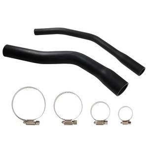 lot 12292 image: TUELETFU Fuel Filler Vent Hose Kit 52100131AD 52100132AB Replacement with Clamps for Jeep Cherokee XJ 1997-2001 (Black)