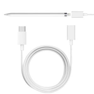 lot 12306 image: for Apple Pencil Charger,USB C to Apple Pencil Adapter 1FT1Pack, 20 Mins Full Charge for Apple Pen First Gen Charging Cable Compatible with Apple Pencil 1st Generation