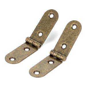 lot 12326 image: YCSJ 20 Pieces Antique Bronze Brass Mini Hinges Hardware for Wooden Jewelry Box,Jewelry Box,Small Hinges for Handmade Crafts