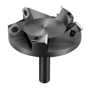 lot 12330 image: SpeTool Spoilboard Surfacing Router Bit 12 Shank 3-14in Cutting Dia 5 Wings Carbide Insert Planing Rourter Bit for CNC Planer Woodworkingin