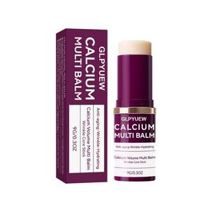 lot 12360 image: GLPYUEW Cemenrete Calcium Multi Balm, Korean Collagen Moisturing Stick,Calcium Volume Multi Balm, Wrinkle Core Stick, cemenrete calcium multi balm anti-aging, sagging, wrinkles (Pack of 1)
