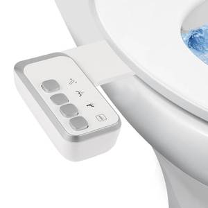 lot 12365 image: Bidet Attachment for ToiletNon-Electric Dual Nozzle Hygienic BidetsSelf Cleaning and Adjustable Water Pressure Toilet Bidet for Frontal and Rear WashClassic Metal Hose