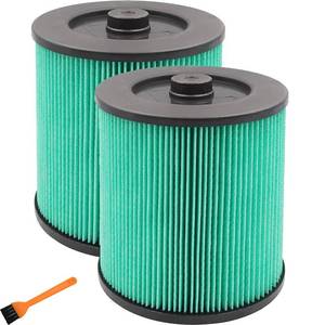lot 13249 image: 17912 and 9-17912 HEPA Vacuum Filter Compatible with Craftsman, Filter No.9-17912 fits 5, 6,8,9,12,14,16 and 32 gal vacs or larger made after 1988