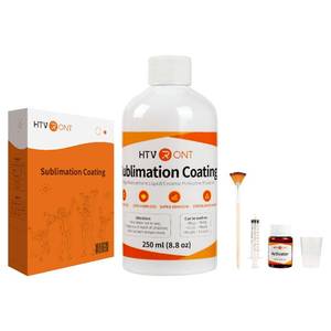lot 14397 image: HTVRONT Sublimation Coating for All Hard Substrates-250ml Glossy Waterproof Sublimation Coating for Mugs, Glass, Tumblers, Sublimation Coating for Ceramics, Tiles, Stainless Steels with Super Adhesion