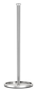 lot 14414 image: JIAPAIDUO Toilet Paper Holder Stand with Reserve Function, Brushed Nickel Toilet Roll Holder Free Standing, Toilets Paper Storage Stand for 5 Rolls of Toilets PapersModern Design